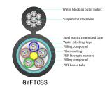 Fig 8 Self Supporting Indoor Outdoor Fiber Optic Cable 12 Core GYFTC8S