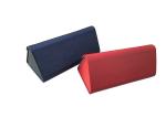 Custom Drawing Lines Leather Eyeglasses Box Folding Sunglasses Case