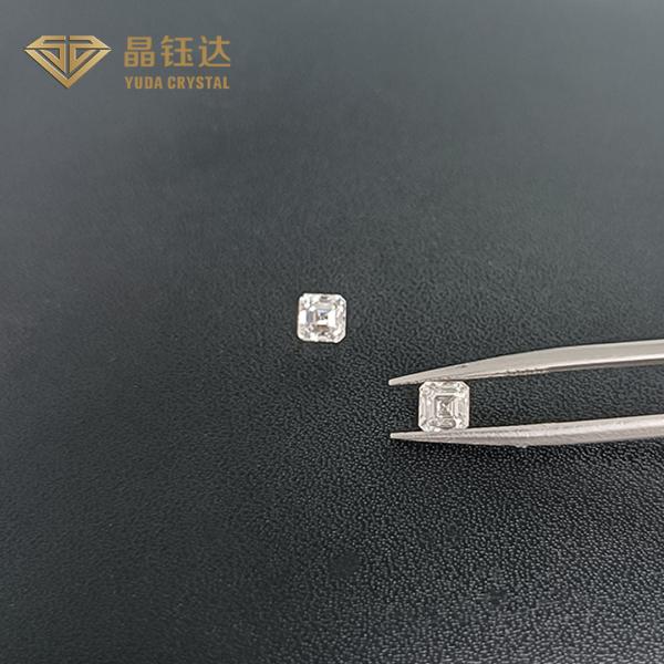 Buy cheap 1.01Ct Asscher Cut Lab Grown Diamond D Color VS VVS Clarity IGI Certified HPHT from wholesalers