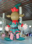 Waterproof PVC Oxford Fabric Custom Shaped Balloons With Hanging Banners