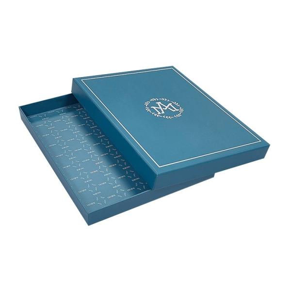 Buy cheap Custom Clothing Lid And Base Box 2 Piece Rigid Cardboard Boxes With Lids from wholesalers