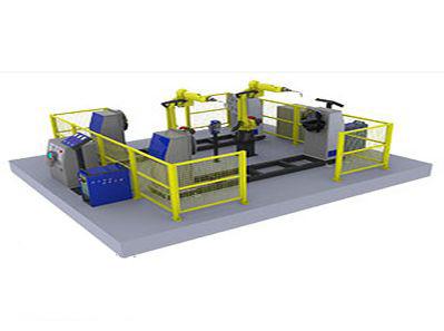 Buy cheap Furniture Industry Automated Welding Systems With Handling Welding Double Station from wholesalers