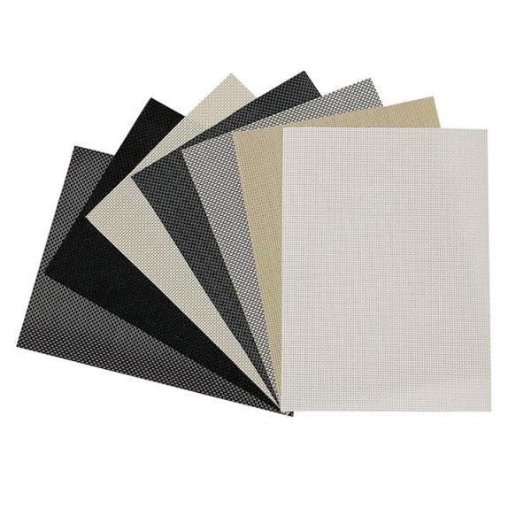 Garden Outdoor 5% Openness Shade Window Sunscreen Fabric Flame Retardant UV