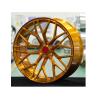 Buy cheap VIRSRONWHEELE 22inch staggered brushed bronze custom forged wheels from wholesalers