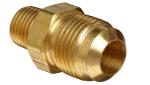 Half Union 3/8" Flare X 1/4" Male Brass Tube Fitting