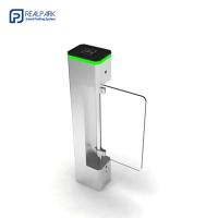 Buy cheap SUS304 Swing Turnstile Gate Stainless Steel IR Swing Barrier Turnstile product