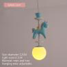 Buy cheap Children bedroom chandeliers modern ins merry-go-round boy girl room chandelier(WH-MA-136) from wholesalers