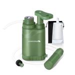 Buy cheap LIQUIDZING Hiking Water Purifier Pump 0.01 Micron 3 Filter Stages 1056 Gallons from wholesalers
