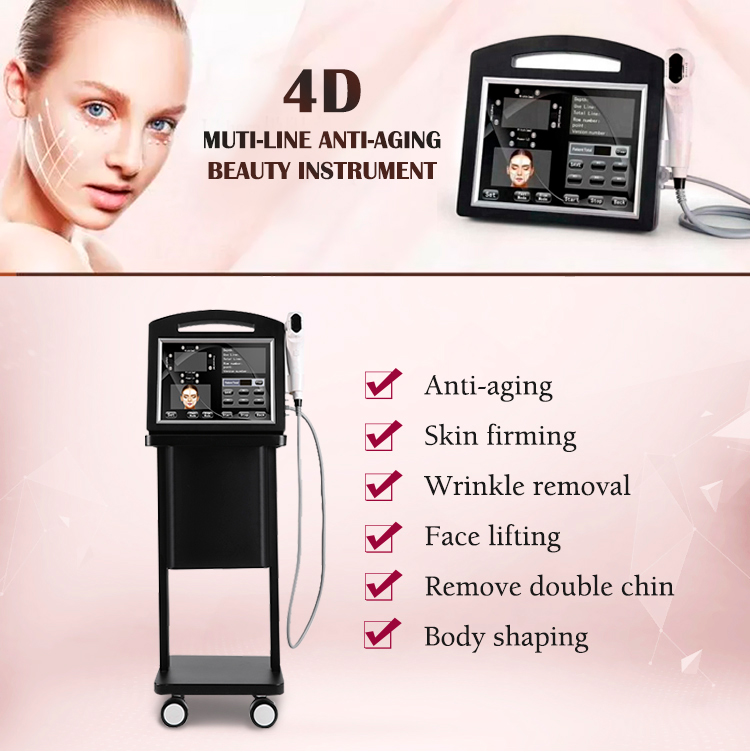 DS39 Personal Care 4D HIFU Beauty Machine Face Lifting Anti Aging