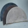 Buy cheap Half round shaggy microfiber entrance mat from wholesalers