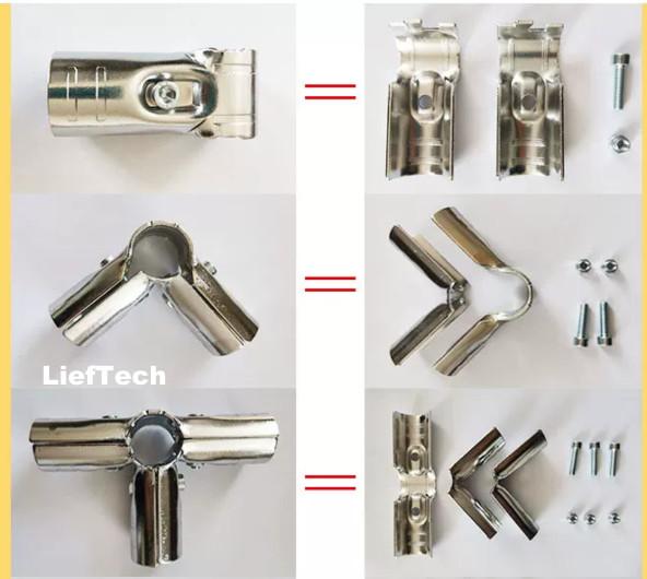 Buy cheap 90 degree Chrome Plated Pipe Connectors High Corrosion Resistance from wholesalers