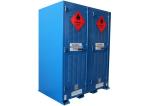 Outdoor IBC Chemical Storage Cabinet For Flammable Corrosive Toxic