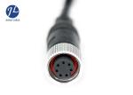 8 Pin Male To Female M12 Waterproof Extension Cable