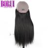 Buy cheap 100% Virgin Human Hair 12-30 Inch Swiss Lace Closure Wig Straight 250% Density from wholesalers