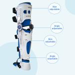 Good quality knee brace orthosis angle telescopic hinge Adjustable angle support