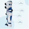 Buy cheap High Quality Adjustable Knee Orthosis For Adults Ankle Brace Medical Foot Drop Orthosis from wholesalers