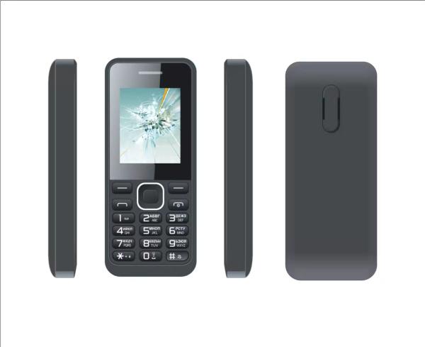 Buy cheap Candy Bar Cell Large Keypad Mobile Phones 1.8 Inch Dual Sim Ram32Mb from wholesalers