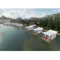 Buy cheap Flowery Modern Homes Prefabricated House With Portable House Wooden product