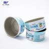 Buy cheap D65X34mm Beef Can 50 Gram Round Tin Packaging With Antique Printing from wholesalers