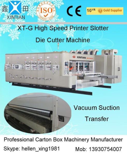 Quality Auto Slotting Flexo Printer Slotter Die Cutter Machine For Corrugate Board for sale