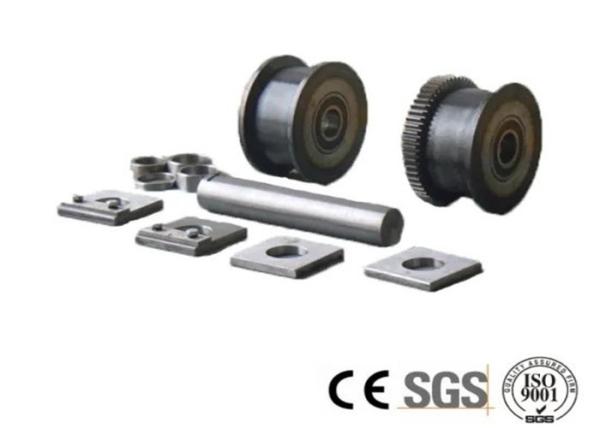 Buy cheap 10 Ton Crane End Carriage Wheel , Overhead Crane Parts With 42Crmo Material from wholesalers