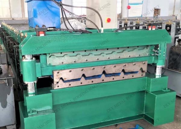 Buy cheap 9000kg Double Layer Roofing Sheet 480V Corrugated Roof Tile Making Machine from wholesalers