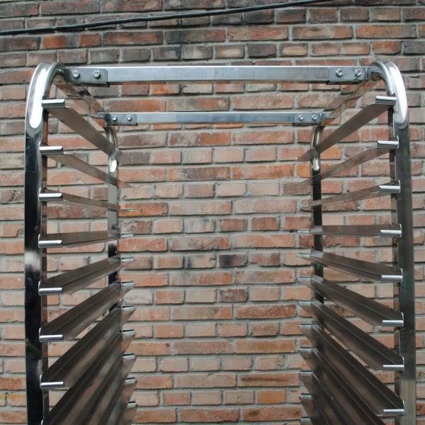 Buy cheap 304 Stainless Steel Aluminum Bakery Rack Trolley Storage Food Turnover Vehicle from wholesalers