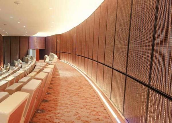Color Luster Unchanged Decorative Steel Screens , Decorative Metal Panels For