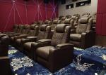 580mm Folding Movie Theater Chairs Commercial Furniture