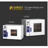 Buy cheap Benchtop Vacuum Dryer Oven Electronic Solvent Drying Oven 304 Stainless Steel Inner from wholesalers