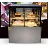 Buy cheap Right Angled Fan Cooling Refrigerated Cake Display Cabinets Low Consumption with 900mm Length from wholesalers