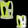 Buy cheap Sanitation LED Reflective Traffic Light Emitting PPE Safety Wear Vest from wholesalers