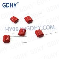 Buy cheap 0.68UF CL21 Polyster Film Capacitor Rchives 684J630V product