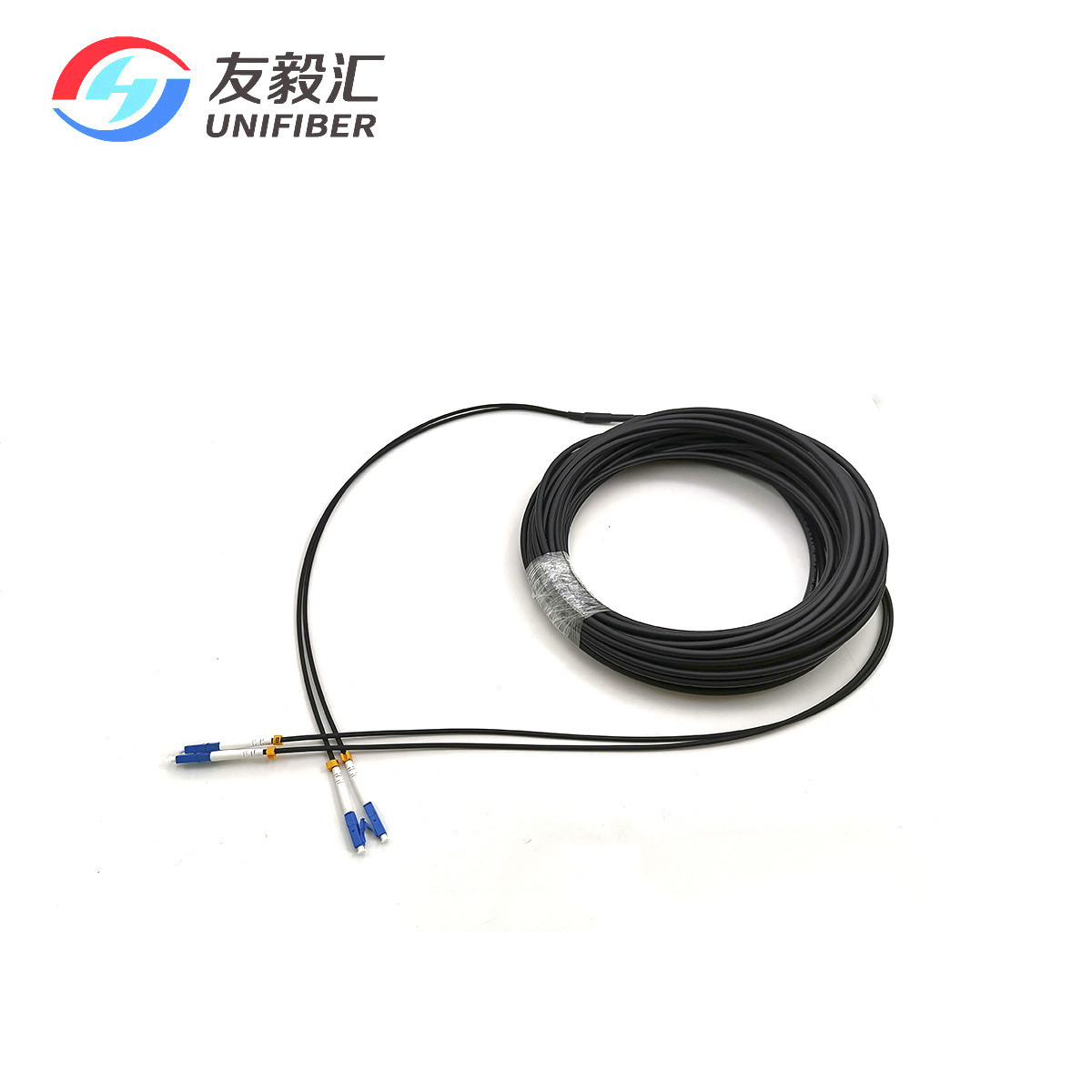FTTA CPRI Armored Patch Cable 5.0mm G657A1 Duplex LC UPC 20m LSZH