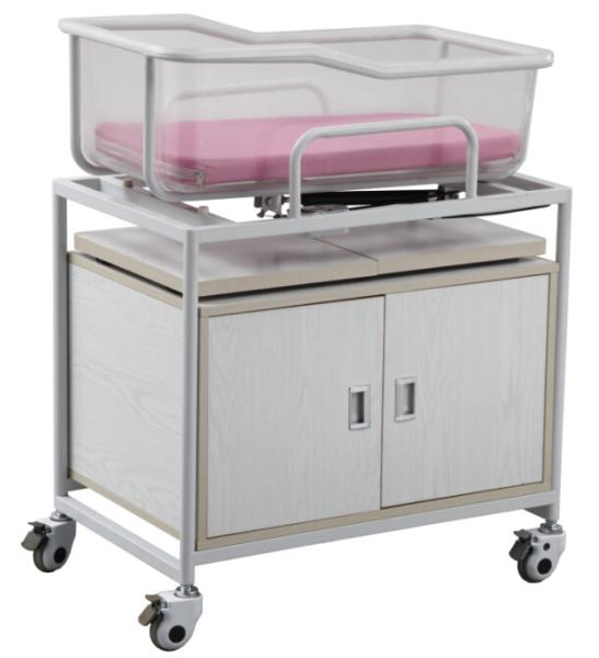 Buy cheap ABS Bassinest 810MM Newborn Baby Hospital Bed Hospital Baby Crib Cot With Cabinet from wholesalers