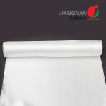 White High Temperature Fiberglass Cloth High Silica Fiberglass Fabric For