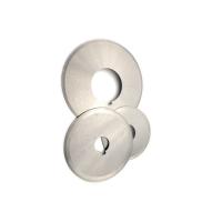 Buy cheap Precision HSS Round Tape Slitter Blade 100-800mm Double Bevel Cutters product
