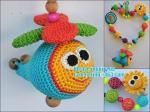 Baby Teether Toy, Eco-friendly toy, Teething necklace,Teething toy, Breastfeedin