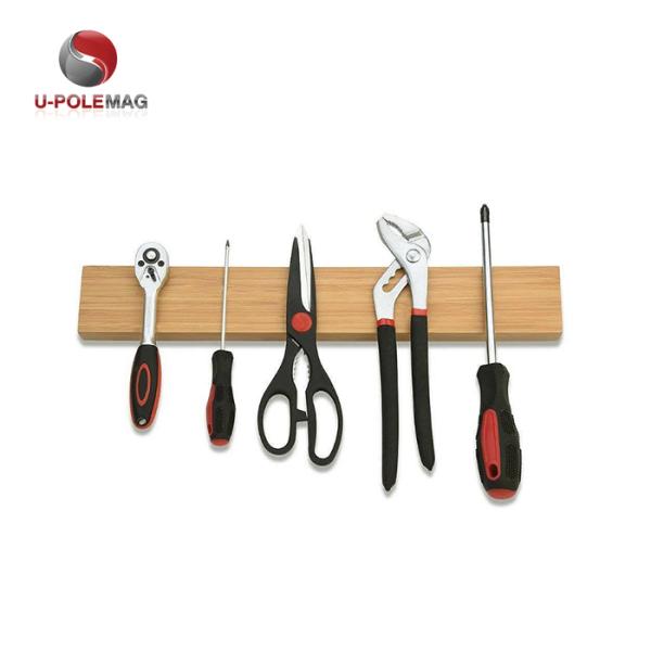 ISO9001 2000 System 16" Sustainable Wooden Magnetic Knife Block for Organized Kitchen