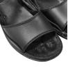 Buy cheap Cleanroom ESD Antistatic Black PU Leather Sandals from wholesalers