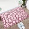 Buy cheap Modern Microfiber Tufted Anti Slip Embroidered Shaggy Bath Mat from wholesalers