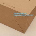 Brown kraft paper shoppinFood grade printed bakery brown greaseproof kraft paper