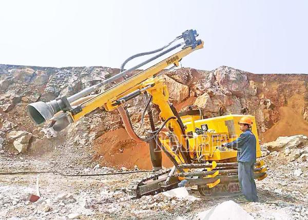 Buy cheap 90mm Dth Drilling Rig Horizontal Air Rock Blasting Hole Jc860 from wholesalers