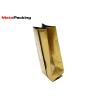 Buy cheap Customized Size Bottom Gusseted Poly Bags , Side Gusset Coffee Bags Heat Seal from wholesalers