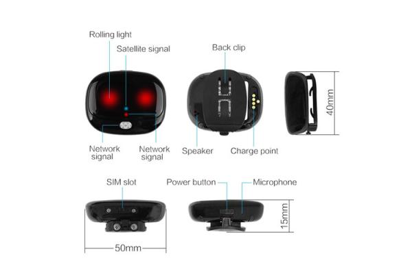 Buy cheap Pet Collar Gps Tracker , 4g Pet Tracker Health Activity Monitoring from wholesalers
