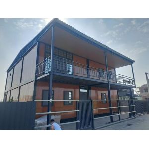 Buy cheap Hotel Waterproof Modular Construction Site Container Villa Double Decker product