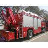 Buy cheap Shanghai Jindun 30 Pieces Emergency Rescue Truck , 5 Person Fire Equipment Truck from wholesalers