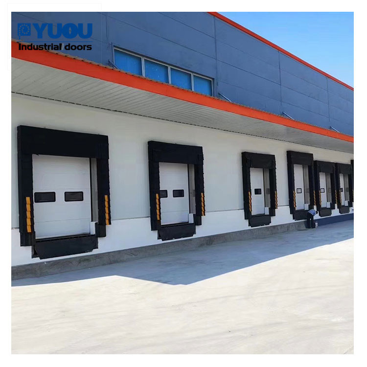 Warehouse Sectional Overhead Door Industrial Vertical Lift 8m Height 30Pa Tightness