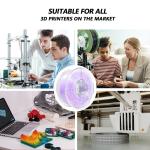 iBOSS High Toughness 3D Printer Filament PLA+ Gradient Purple White Filament