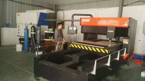 Buy cheap 18-22mm Thickness die board laser cutting machine CO2 laser cutter High speed from wholesalers